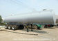 De staal Gevoerde PE Aanhangwagens van de Weg Chemische Tank voor Vervoerbleekmiddel, Zoutzuur leverancier