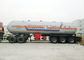 De Semi Aanhangwagen van de triassentank voor Vloeibare de Ammoniakvervoer van 40000L- 48000L leverancier